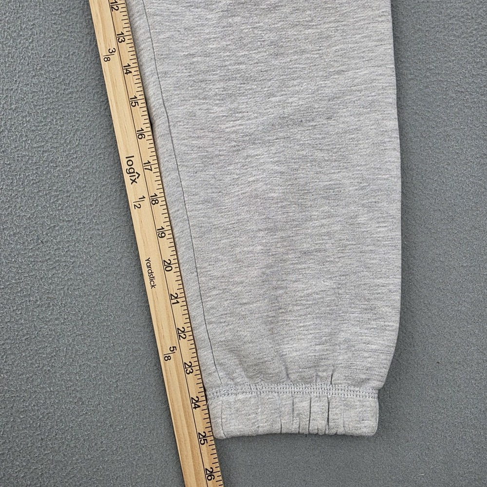 Aaliyah X Shoe Palace Mens Medium Grey Heather Fleece Jogger Sweatpants - Picture 4 of 9
